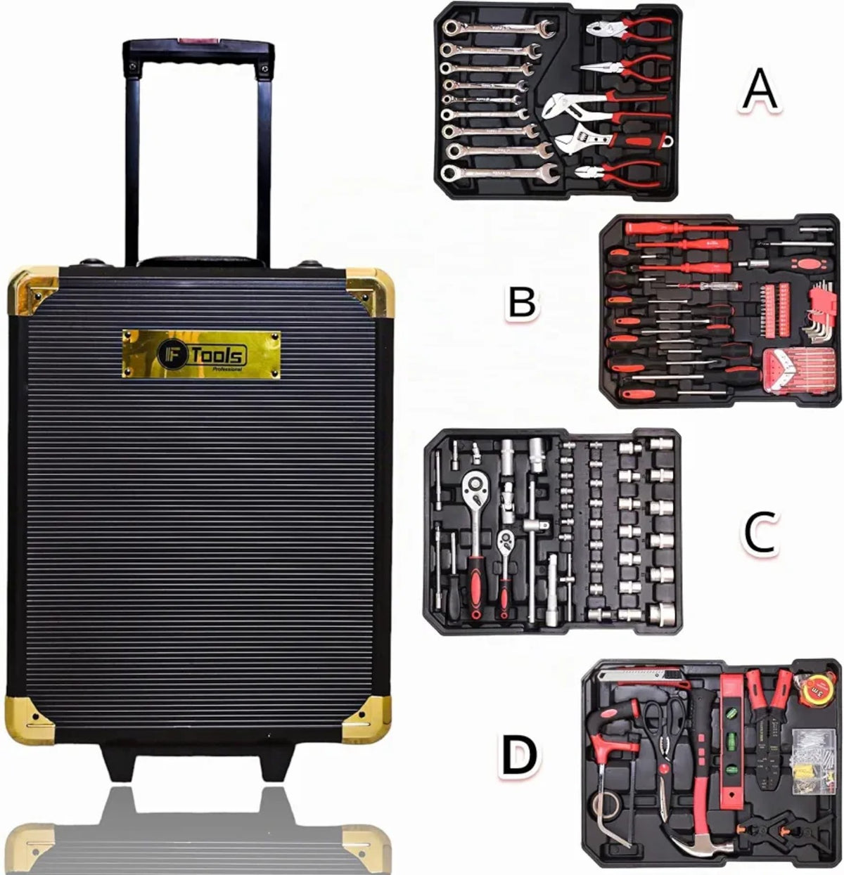 Βαλίτσα IF Tools με ρόδες