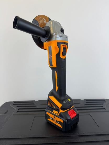 Angle Grinder & Hammer Drill 2 in 1 COMMANDOZ 48V MAX Brushless with 2 Batteries 6Ah