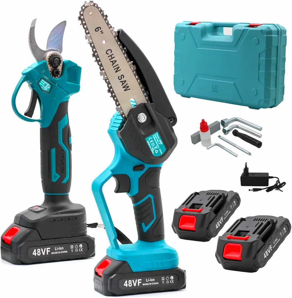 MUKINS NL6342 SHEARS 30 mm AND CHAINSAW 6''