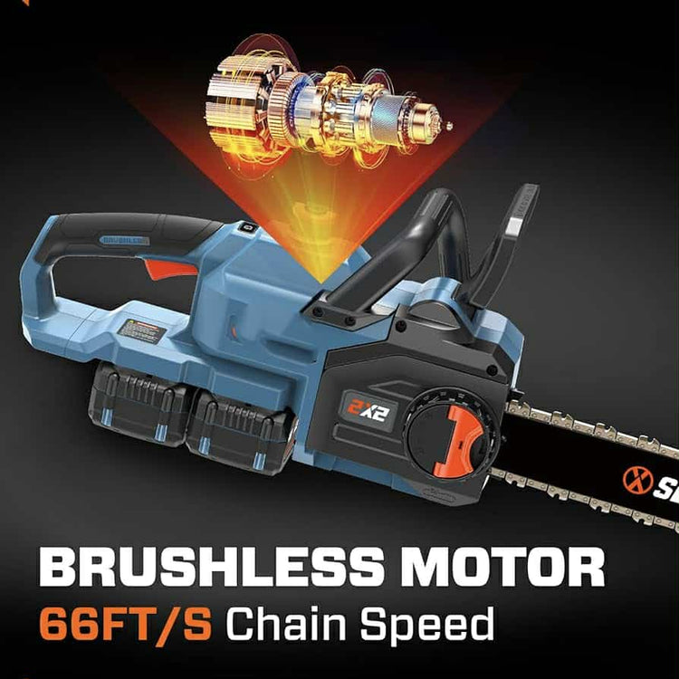 Αλυσοπρίονο Μπαταρίας Brushless 40V (2x20V)