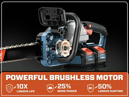 Αλυσοπρίονο Μπαταρίας Brushless 40V (2x20V)